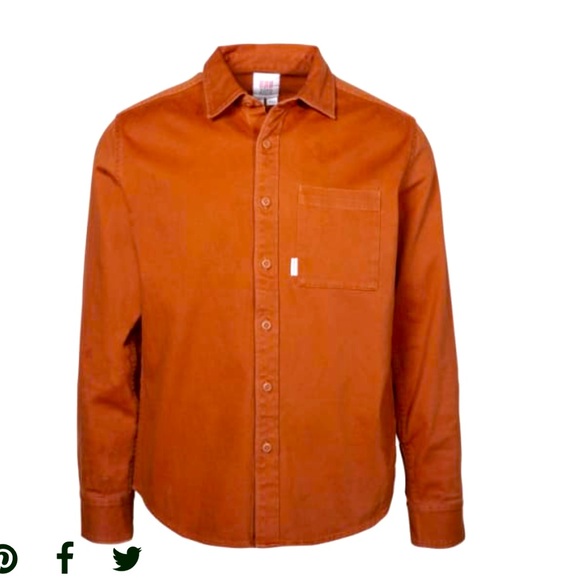 Topo Designs Original Men's Dirt Shirt in Clay - Picture 1 of 12